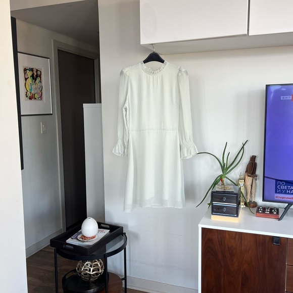 Aritzia Wilfred Swept Formal Wedding Party Bridal Feminine Dress Sz 8 - Picture 7 of 15